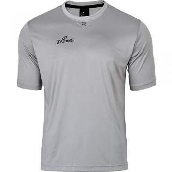 Spalding Unisex-Child Referee T-Shirt, grau, 164