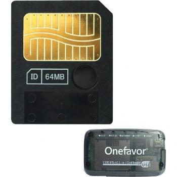 Smart Card Memory SM (8‑128 MB) + Lector Incluido