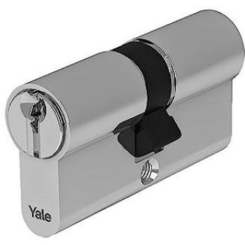 Cilindro Y500 Yale in Ottone Nichelato, 3 Camme DIN 80mm, 30+50