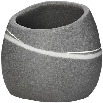 RIDDER Little Rock Zahnputzbecher in Grau