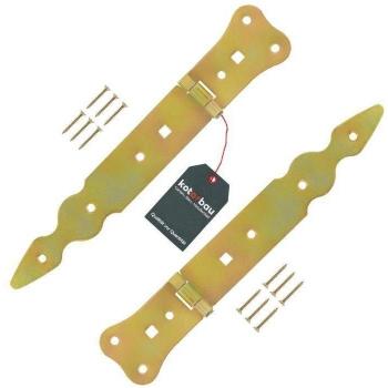 Charnière de porte en inox KOTARBAU 200 mm or