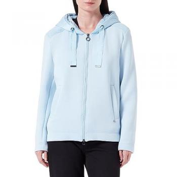 Bugatti Blouson in hellblau mit Kapuze