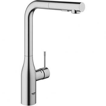 Grohe Essence Single lever faucet, Supersteel (30270DC0)