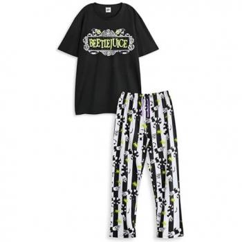 Vanilla Underground Beetlejuice Dunkles Pyjama-Kollektion für Herren
