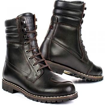Stivali da moto impermeabili Stylmartin Yurok Marrone 39