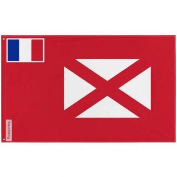 Polish‑Quality Wallis & Futuna Flag 1887-1910 – 64x96 cm Polyester, Recto/Verso Print