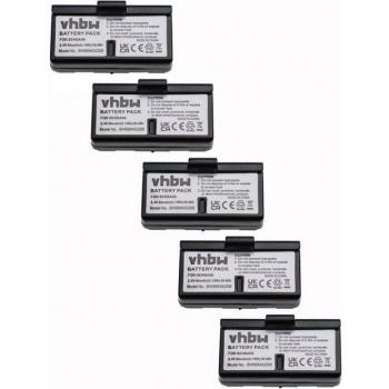 Batterie Wireless VHBW 5x: 60 mAh, 2,4 V NiMH per Sennheiser Set 180