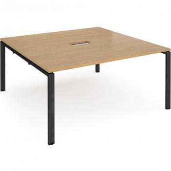 Adapt Square Meeting Table 1600mm Oak