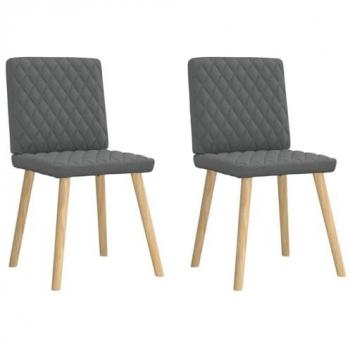 Dark Grey Dining Chair Duo