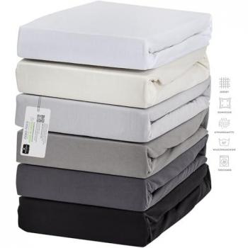 Hometex Exklusives Spannbettlaken für Topper