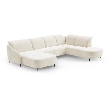 Wohnlandschaft SIT & MORE Blues U-Form, beige