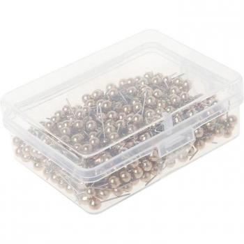 400pcs Round Plastic Head Steel Point Office Push Pins