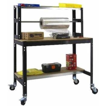 Mesa de Trabajo Simonwork Antracita/Madera 1500