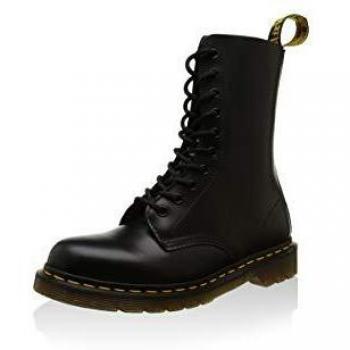 Dr. Martens 1490 Smooth bottes montantes en cuir noir taille 44