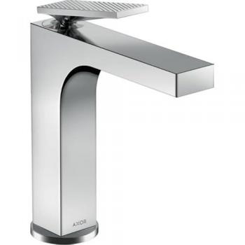 Hansgrohe Axor Citterio mitigeur lavabo 39071000 avec tirant garniture de vidange, béquille, taille diamant, chromé