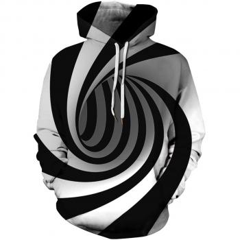 Digital Hypnosis 3D Pullover Loveternal – Langarm, Kordelzug