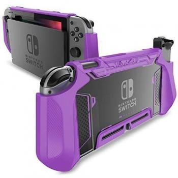 Funda de Agarre Mumba para Nintendo Switch, Case TPU Compatible con Joy-con