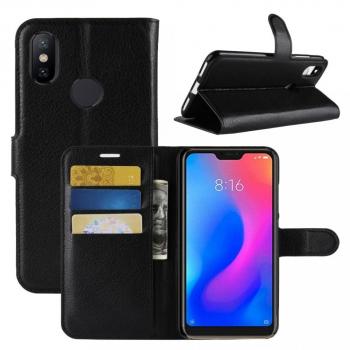 Custodia elegante Screenguard per Mi A2 Lite, Nero
