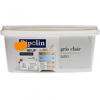 Ripolin Rénovation Intérieure Satin Gris Clair 2L