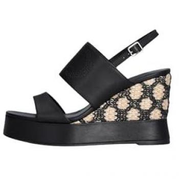 Sandali Liu Jo Karen 06 SA5115 P0102 Nero – Sandalo Chic con Dettaglio a Strass