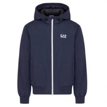 Vestimenta Deportiva EA7 Core Gold Full Zip Azul Marino S