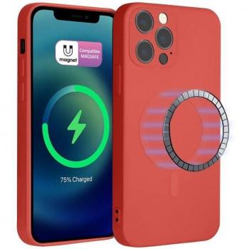 Funda Magnética Coral Red para iPhone 13 Pro
