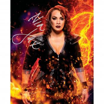 Lab‑Certified WWE 10X8 NIA JAX #1 Signature Print