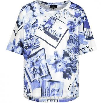 Blu Navy Greige Monari Shirt
