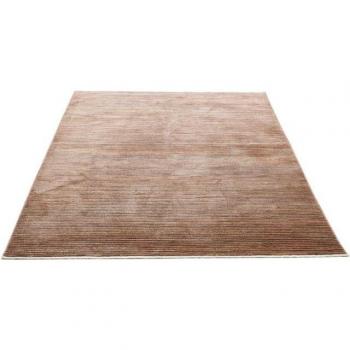 Tapis tissé en polypropylène par Gino Falcone, couleur rouille, taille 160x230 cm