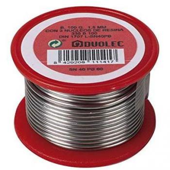 ESTAÑO DUOLEC 50% 1,5MM.250GR.