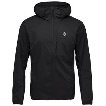 Chaqueta técnica con capucha Black Diamond Alpine Start negra