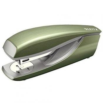 Leitz Ergonomic Metal Stapler, Celadon Green, 30 Sheets
