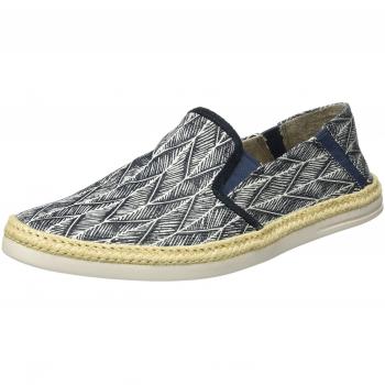 Clarks Herren Bota Step Espadrilles, Navy Fabric, 41 EU