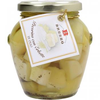 Pecorino Käse in Öl mit Kräutern, 280 g