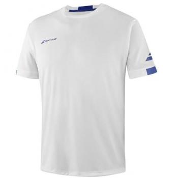 Babolat T-shirt Court Manche – Garçon – Blanc