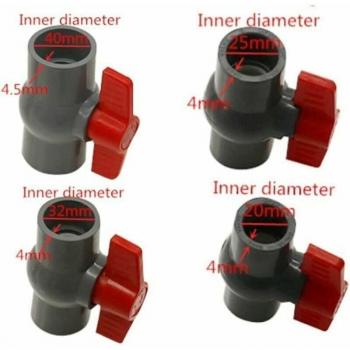 Valvetron 40 mm – PVC Sphérique