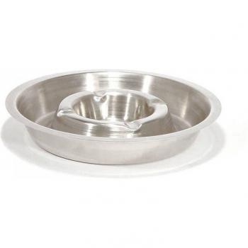 Terraas-Accessoire: RVS 16 cm Rond Asbak