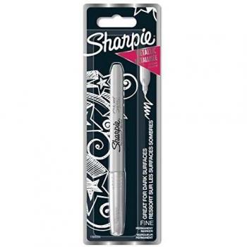Sharpie Permanent Markers Twin Tip Blister Black (12 Pack) S0811100
