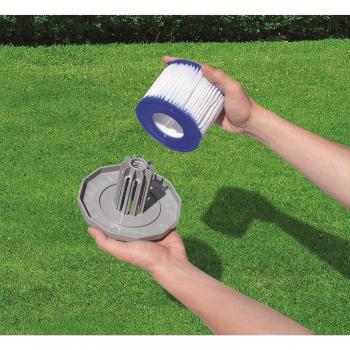 Pack Bestway 58323 Lay-Z-Spa Filter Cartridge, Size VI 10.6cm x 8cm