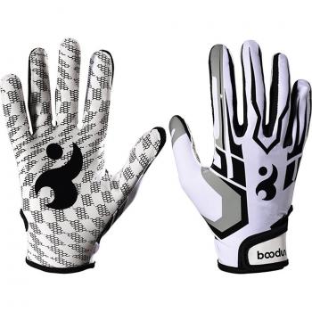Gants de frappeur unisexe rouge/blanc, grip sportif Baseball Softball