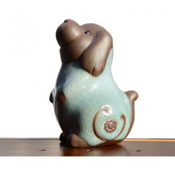 Adorno de Té Mini “Perro en el Año Nuevo”