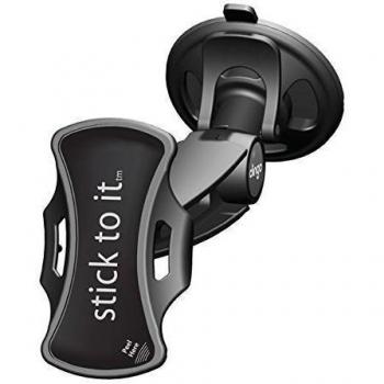 Adaptador de coche para móviles Clingo, color negro y verde, artículo 07022