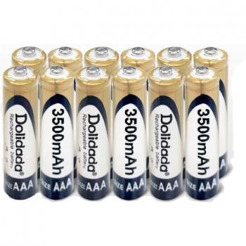 Pilas Recargables AAA NiMH 1,2 V 3500 mAh – Set de 20 piezas