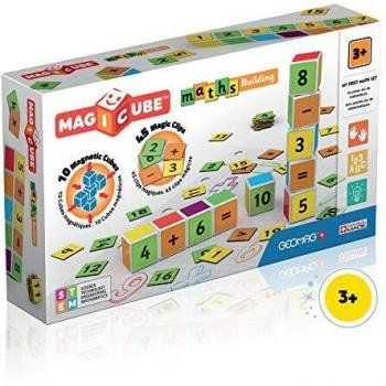 16-Piece Magnetic Math Cube Set