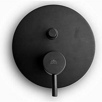 Paffoni Light LIG015NO Mitigeur de douche avec dérailleur noir
