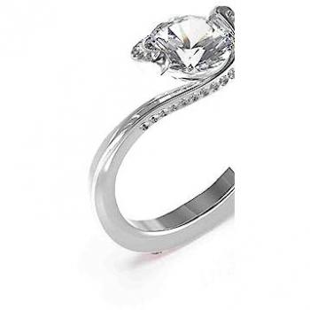 Anello Guess Squillo Argento Jubr03177jwrh5 Taglia Unica