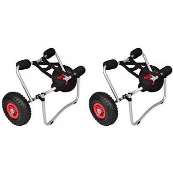 Kayak Trolleys 2 pcs Aluminium