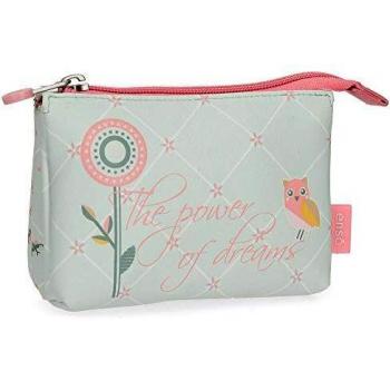 Monedero Enso Owls Grande 14x10x3,5 cm Blanco