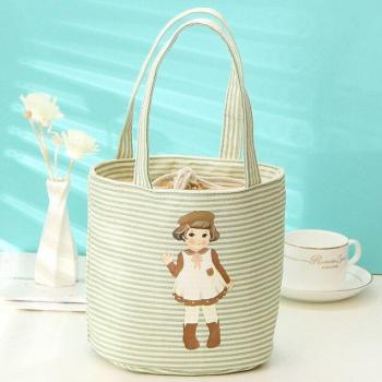 Circular Insulated Lunch Cooler Bag