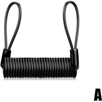 Cable de bloqueo para casco de bicicleta y scooter